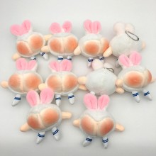 4.8inches Rabbit butt anime plush dolls set(10pcs ...