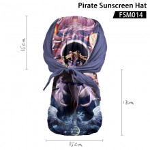 Sailor Moon anime Hip-hop Sports Pirate Sunscreen Hat