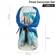Hatsune Miku anime Hip-hop Sports Pirate Sunscreen Hat