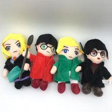10inches Harry Potter plush dolls set 25CM(4pcs a set)