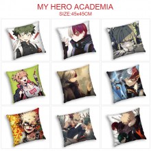 My Hero Academia anime two-sided pillow pillowcase 45*45cm