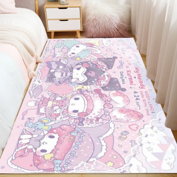 Sanrio Melody Cinnamoroll Kuromi Pochacco Kirby floor mat