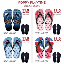 Poppy Playtime game flip flops shoes slippers a pair