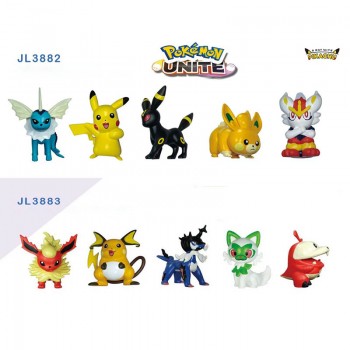 Pokemon Pikachu anime figures set(5pcs a set)(OPP bag)