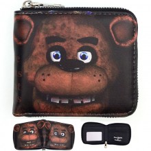 Five Nights at Freddy's anime zipper wallet purse