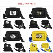 My Hero Academia anime pvc transparent packs satchel shoulder bags