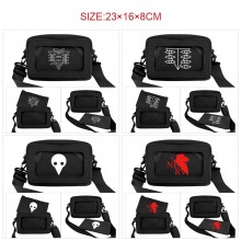 EVA anime pvc transparent packs satchel shoulder b...