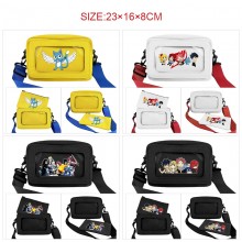 Fairy Tail anime pvc transparent packs satchel sho...