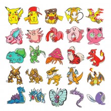 Pokemon anime cloth patches stickers