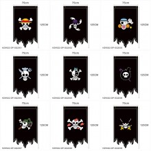 One Piece anime cosplay flags 75*125CM