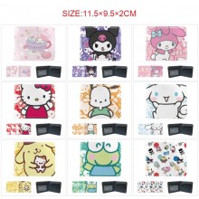 Sanrio Melody kitty Cinnamoroll Kuromi anime wallets purse