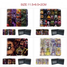 Five Nights at Freddy's anime wallets purse