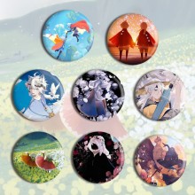 Sky Children of the Light game brooch pins set(8pc...