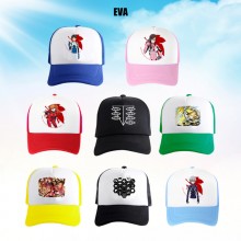 EVA anime mesh baseball caps sun hat