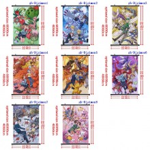 Digimon anime wall scroll wallscrolls
