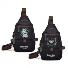Demon Slayer anime canvas chest pack bags