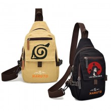 Naruto anime canvas chest pack bags