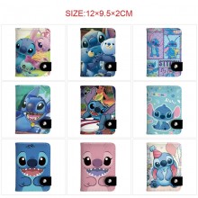 Stitch anime snap wallet buckle purse