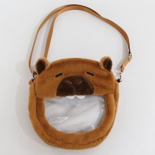 Capybara Rodent plush itabag satchel shoulder bag