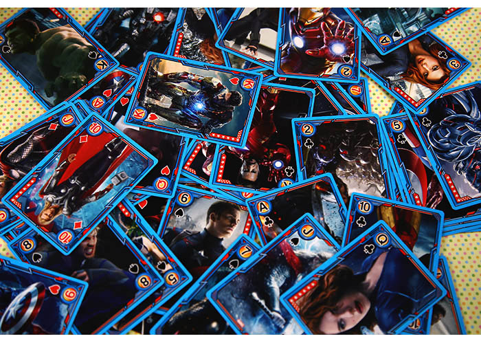 the avengers playing cards poker