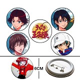 The prince of tennis pins (5pcs)