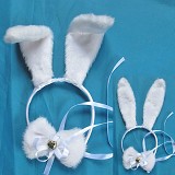 COSPLAY rabbit headring and bow tie