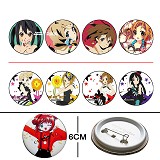 K-ON anime pins set