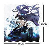 Black Rock Shooter glass cleaning cloth