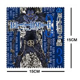 Death note anime glasses cloth
