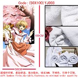 Tsubasa anime cotton bath towel
