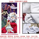 Inuyasha anime cotton bath towel