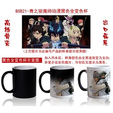 Ao no exorcist anime hot and cold color cup