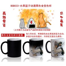 Fruits basket anime hot and cold color cup