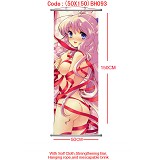 Moe girl anime wallscroll