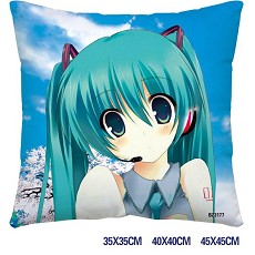 Miku anime pillow