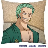 One piece zoro anime pillow