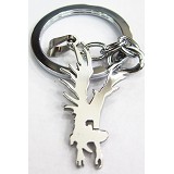 Death note anime stainless steel keychain
