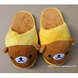 The bear anime plush slipper