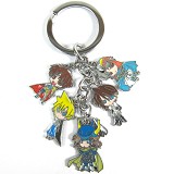 Final Fantasy anime metal keychain