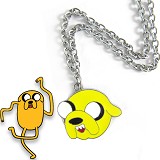 Adventure time anime metal necklace