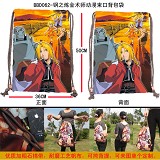 Fullmetal Alchemist anime drawstring bag/backpack