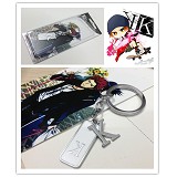 K anime keychain(white)