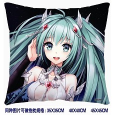 Miku anime double sides pillow-3789