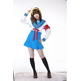 Suzumiya Haruhi anime cosplay costume dress cloth ...