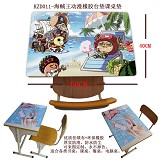 One Piece rubber anime table mat