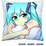Miku anime double sides pillow(3931)
