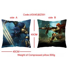 League of Legends anime double sides pillow(45X45)BZ591
