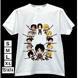 Attack on Titan anime T-shirt TS1474