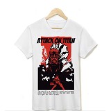 Attack on Titan anime cotton t-shirt