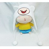 Adventure Time anime plush hat